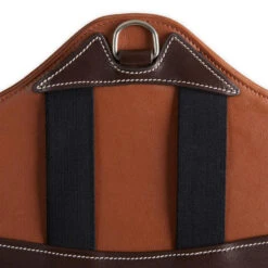 Bavette Amovible 500 Marron Taille Poney -Maître Équestre bavette amovible 500 marron taille poney 2