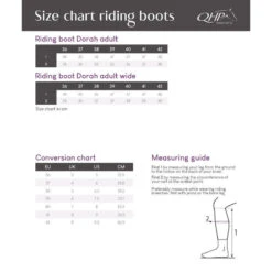 Bottes D'équitation Large QHP Dorah -Maître Équestre bottes dequitation large qhp dorah 3