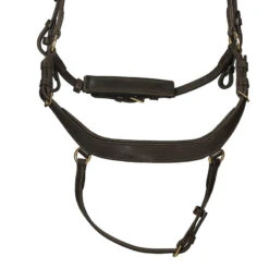 Bridon Quasar Horsegear Marron-doré 10 Bridon Quasar Horsegear Marron-doré -Maître Équestre bridon quasar horsegear marron dore 2