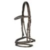 Bridon Taron Horsegear Marron -Maître Équestre bridon taron horsegear marron