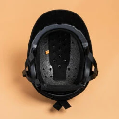 Casque équitation Adulte Et Enfant - 140 Velours Noir -Maître Équestre casque equitation adulte et enfant 140 velours noir 2