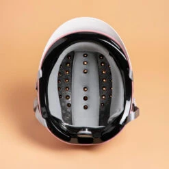 Casque équitation Enfant - 100 Rose -Maître Équestre casque equitation enfant 100 rose 2