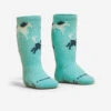 Chaussettes équitation 500 BABY Turquoise Et Vert Avec Motifs 1 Chaussettes équitation 500 BABY Turquoise Et Vert Avec Motifs -Maître Équestre chaussettes equitation 500 baby turquoise et vert avec motifs