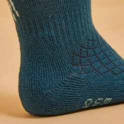 Chaussettes équitation 500 BABY Turquoise Et Vert Avec Motifs -Maître Équestre chaussettes equitation 500 baby turquoise et vert avec motifs 8