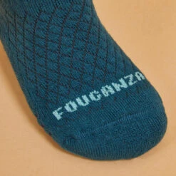 Chaussettes équitation 500 BABY Turquoise Et Vert Avec Motifs -Maître Équestre chaussettes equitation 500 baby turquoise et vert avec motifs 9