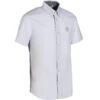Chemise De Concours Manches Courtes équitation Homme Bi-matière Blanc Et Gris 1 Chemise De Concours Manches Courtes équitation Homme Bi-matière Blanc Et Gris -Maître Équestre chemise de concours manches courtes equitation homme bi matiere blanc et gris
