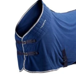Chemise D'écurie équitation Cheval Et Poney - Polaire 500 Bleu -Maître Équestre chemise decurie equitation cheval et poney polaire 500 bleu 2