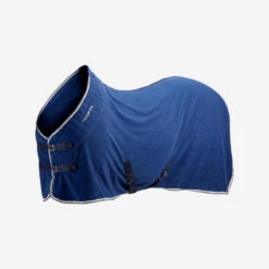 Chemise D'écurie équitation Cheval Et Poney - Polaire 500 Bleu