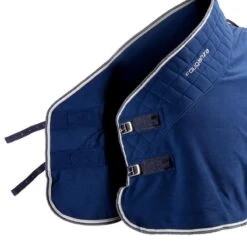 Chemise D'écurie équitation Cheval Et Poney - Polaire 500 Bleu -Maître Équestre chemise decurie equitation cheval et poney polaire 500 bleu 3
