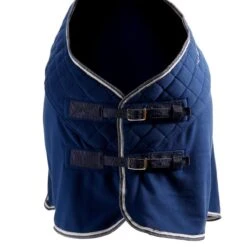 Chemise D'écurie équitation Cheval Et Poney - Polaire 500 Bleu -Maître Équestre chemise decurie equitation cheval et poney polaire 500 bleu 5