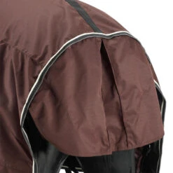 Chemise Imperméable Extérieur Cheval Et Poney - ALLWEATHER LIGHT Marron -Maître Équestre chemise impermeable exterieur cheval et poney allweather light marron 3