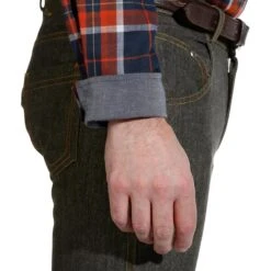 Chemise Manches Longues à Carreaux équitation Homme SENTIER Marine Et Rouge -Maître Équestre chemise manches longues a carreaux equitation homme sentier marine et rouge 7