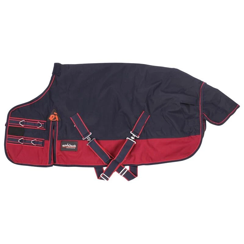 Couverture Junior 300gr Epplejeck Bleu Foncé-rouge 3 Couverture Junior 300gr Epplejeck Bleu Foncé-rouge