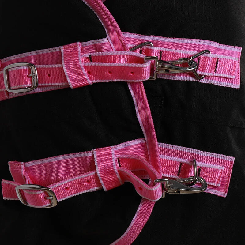 Couverture Junior Neck 300gr Epplejeck Noir-rose 5 Couverture Junior Neck 300gr Epplejeck Noir-rose – Image 3