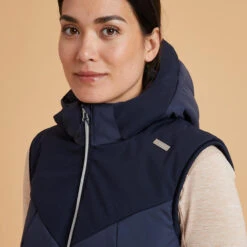 Doudoune équitation Sans Manches Chaud Femme - 900 Marine -Maître Équestre doudoune equitation sans manches chaud femme 900 marine 4