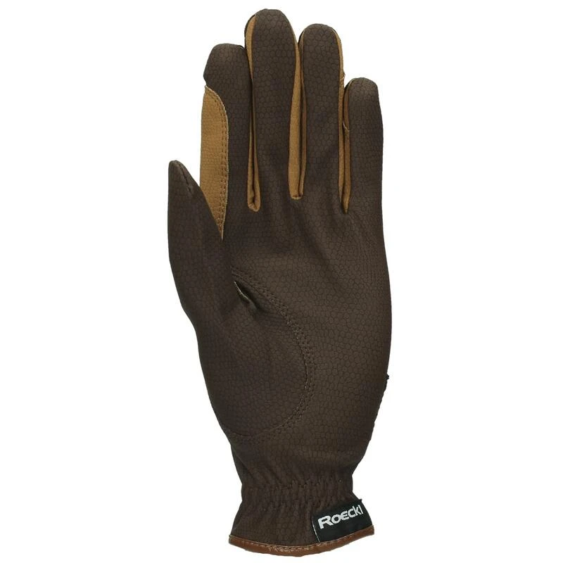 Gants Bicolor Grip Roeckl Marron Moyen- Clairs 4 Gants Bicolor Grip Roeckl Marron Moyen- Clairs – Image 2