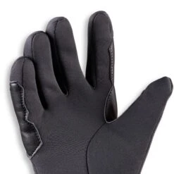 Gants Chauds D'équitation Enfant 100 WARM Gris Foncé -Maître Équestre gants chauds dequitation enfant 100 warm gris fonce 4