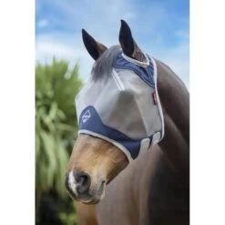 Masque Anti-mouches ArmourShield Pro Half LeMieux Bleu Foncé-gris