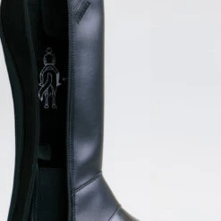 Mini-chaps équitation Synthétique Enfants - 500 Noires -Maître Équestre mini chaps equitation synthetique enfants 500 noires 2