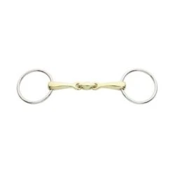 Mors 2 Anneaux Pour Cheval Double Brisure Kavalkade KavalBit - 12 Mm