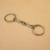Mors à Anneaux Double Brisure Cheval Et Poney -Maître Équestre mors a anneaux double brisure cheval et poney