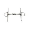 Mors Aiguille Pour Cheval à Joue Pleine Double Joint Inox Horka -Maître Équestre mors aiguille pour cheval a joue pleine double joint inox horka
