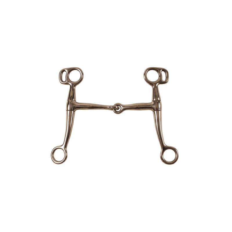 Mors Western En Acier Inoxydable à Branches Courtes 3 Mors Western En Acier Inoxydable à Branches Courtes