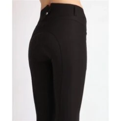Pantalon D'équitation Highwaist 2.0 Megan Fond Silicone Montar Noir -Maître Équestre pantalon dequitation highwaist 20 megan fond silicone montar noir 3