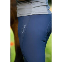 Pantalon D'Équitation Highwaist QNeva Full Grip Quur Bleu Foncé -Maître Équestre pantalon dequitation highwaist qneva full grip quur bleu fonce 3