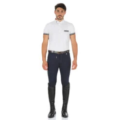 Pantalon D'équitation Homme Avec Grip En Silicone -Maître Équestre pantalon dequitation homme avec grip en silicone 3