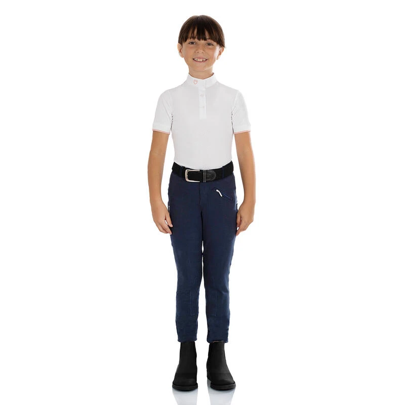 Pantalon D'équitation Jodhpur Enfant En Tissu Technique 6 Pantalon D'équitation Jodhpur Enfant En Tissu Technique – Image 4