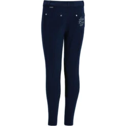 Pantalon équitation Chaud Enfant - 100 Marine -Maître Équestre pantalon equitation chaud enfant 100 marine 5