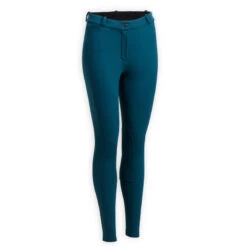 Pantalon équitation Chaud Femme - 100 Bleu Pétrole -Maître Équestre pantalon equitation chaud femme 100 bleu petrole 6