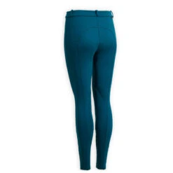 Pantalon équitation Chaud Femme - 100 Bleu Pétrole -Maître Équestre pantalon equitation chaud femme 100 bleu petrole 7