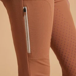 Pantalon équitation Fullgrip Enfant - 580 Caramel -Maître Équestre pantalon equitation fullgrip enfant 580 caramel 3