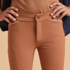 Pantalon équitation Fullgrip Enfant - 580 Caramel -Maître Équestre pantalon equitation fullgrip enfant 580 caramel 4