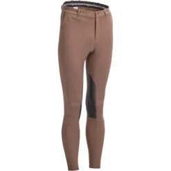Pantalon équitation Homme 140 Basanes Agrippantes Marron -Maître Équestre pantalon equitation homme 140 basanes agrippantes marron 5