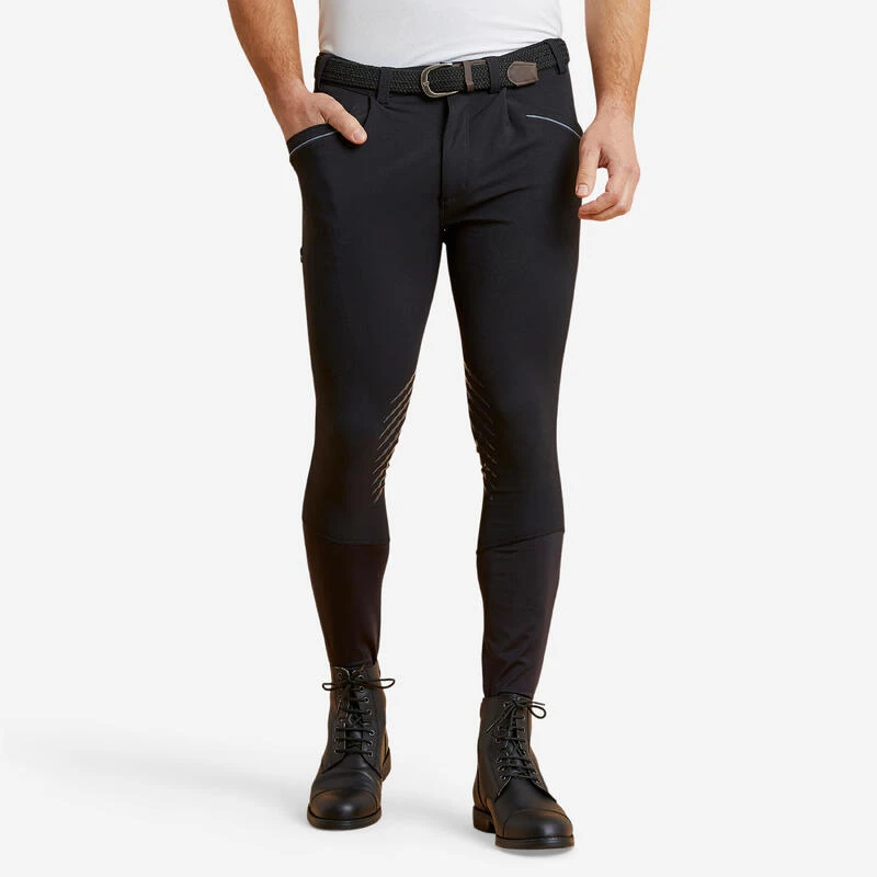 Pantalon équitation Homme 900 Classic Noir 3 Pantalon équitation Homme 900 Classic Noir