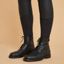 Pantalon équitation Kipwarm Chaud Et Déperlant Femme - 500 Noir -Maître Équestre pantalon equitation kipwarm chaud et deperlant femme 500 noir 8