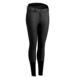 Pantalon équitation Kipwarm Chaud Et Déperlant Femme - 500 Noir -Maître Équestre pantalon equitation kipwarm chaud et deperlant femme 500 noir 9