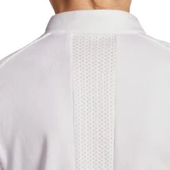 Polo De Concours équitation Manches Longues Chaud Enfant - 500 Blanc -Maître Équestre polo de concours equitation manches longues chaud enfant 500 blanc 9