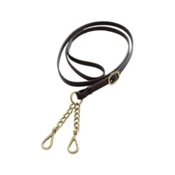 Rênes De Présentation En Cuir Avec Chaînes Premier Equine