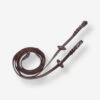 Rênes équitation Cuir Grip Silicone Cheval - 500 Marron -Maître Équestre renes equitation cuir grip silicone cheval 500 marron