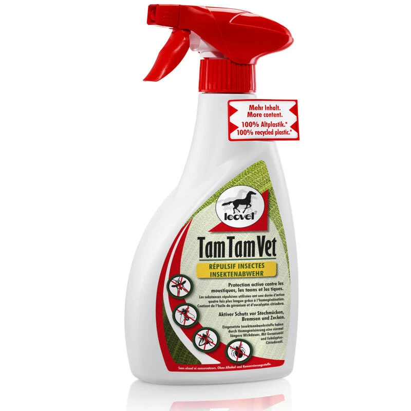 Répulsif Anti-insecte Spray Cheval Et Poney - Tam Tam Vet 550 Ml LEOVET 3 Répulsif Anti-insecte Spray Cheval Et Poney - Tam Tam Vet 550 Ml LEOVET