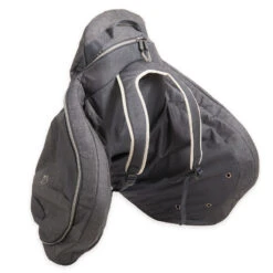 Sac à Selle équitation Gris 9 Sac à Selle équitation Gris -Maître Équestre sac a selle equitation gris 2