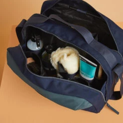 Sac De Pansage équitation 22L - 900 Vert Et Bleu. -Maître Équestre sac de pansage equitation 22l 900 vert et bleu 5