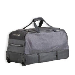 Sac De Transport à Roulettes équitation TROLLEY 80 L Gris Et Lin. -Maître Équestre sac de transport a roulettes equitation trolley 80 l gris et lin 2