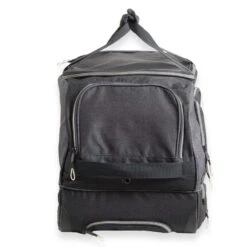 Sac De Transport à Roulettes équitation TROLLEY 80 L Gris Et Lin. -Maître Équestre sac de transport a roulettes equitation trolley 80 l gris et lin 4