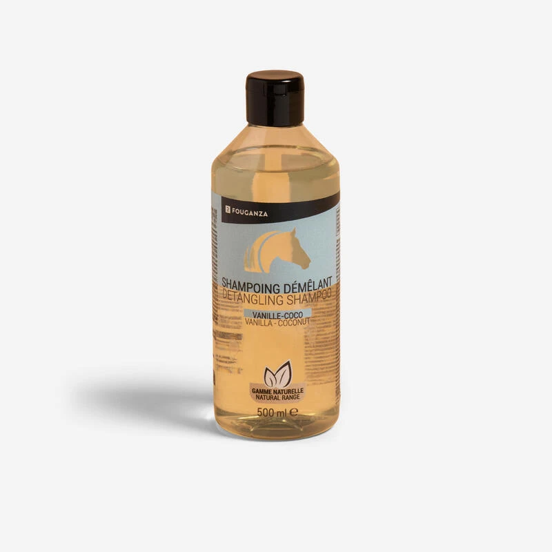 Shampoing Démêlant Cheval Et Poney - Vanille/coco 500 Ml 3 Shampoing Démêlant Cheval Et Poney - Vanille/coco 500 Ml