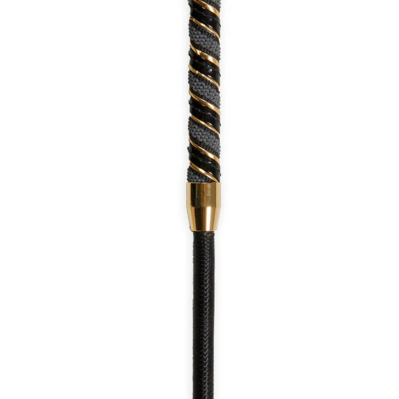 Waldhausen Stick De Dressage équitation 120 Cm - Noir Et Doré 6 Waldhausen Stick De Dressage équitation 120 Cm - Noir Et Doré – Image 4
